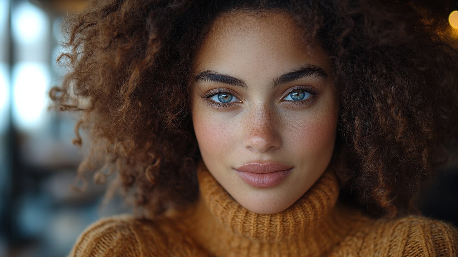 Ein aufmerksamer Zuhörer nickt interessiert in einem gemütlichen Café.