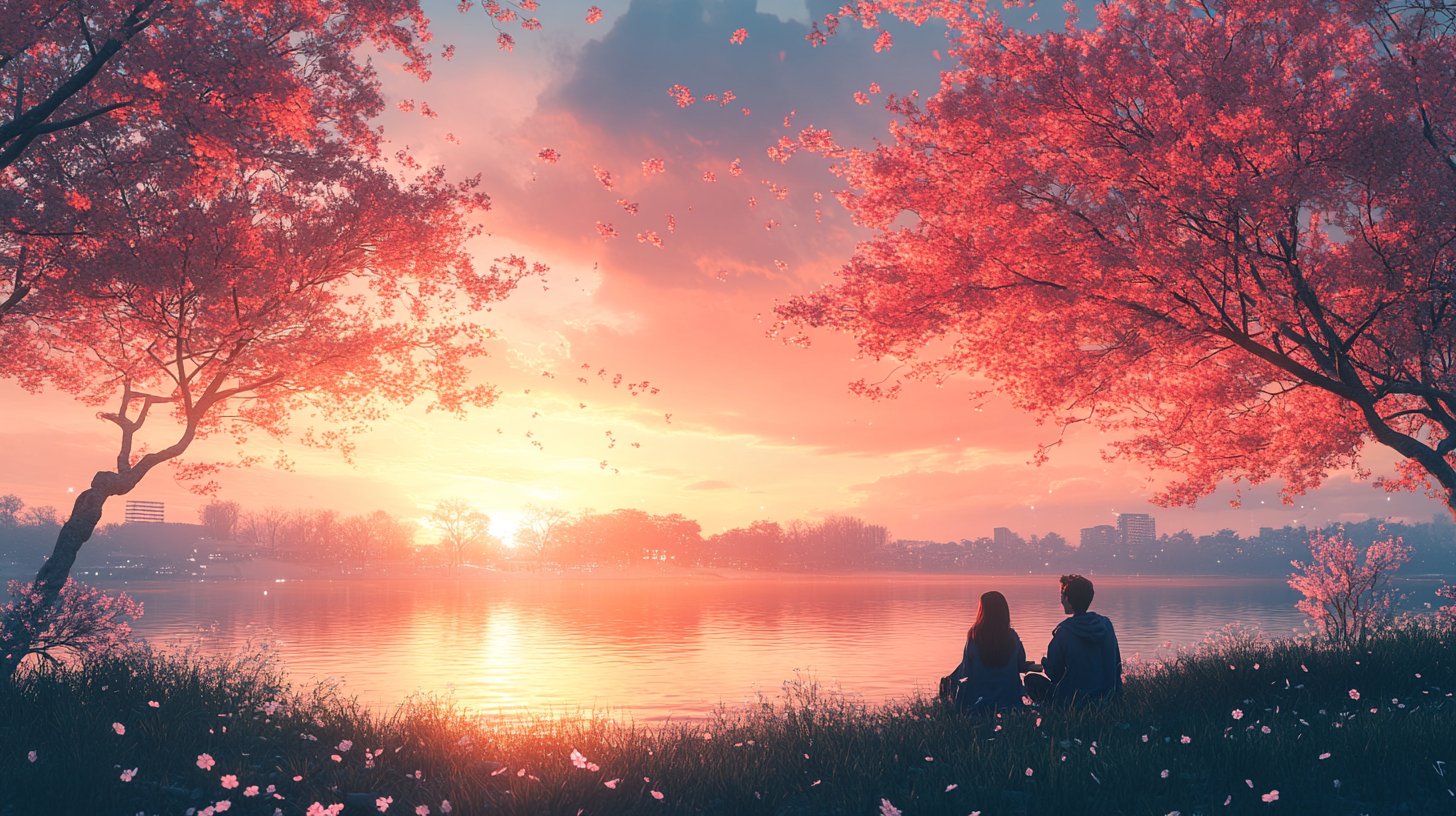 Zwei Freunde diskutieren in einem ruhigen Park über Grenzen.