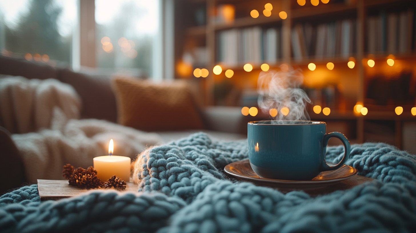 Cozy reading nook for personal growth.