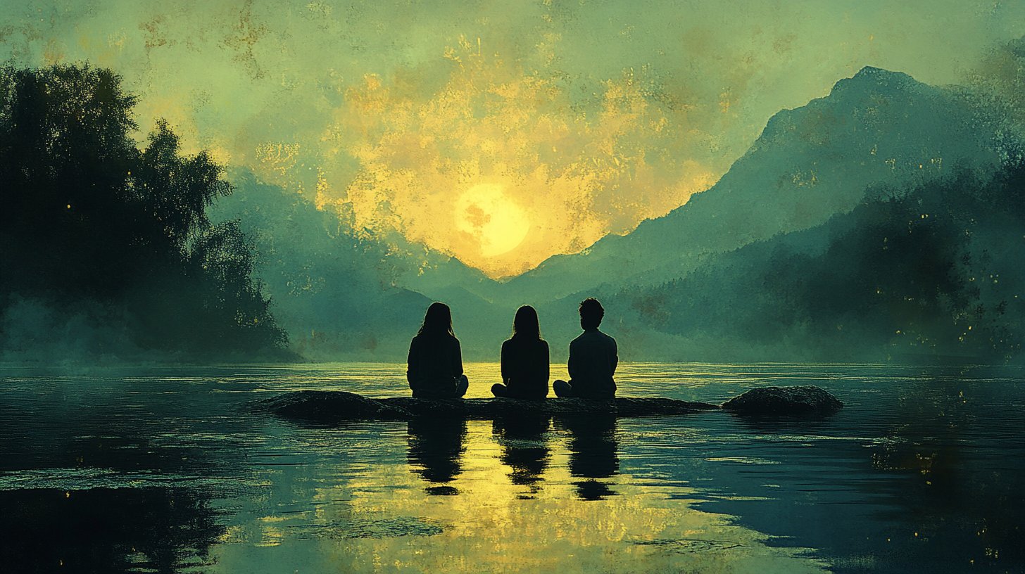 Eine friedliche Diskussion zwischen zwei Personen.