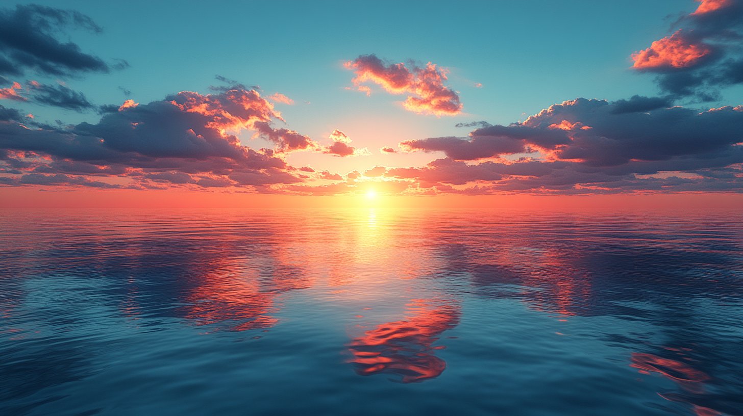 Eine friedliche Landschaft mit einer klaren Grenzlinie, die persönlichen Raum darstellt.