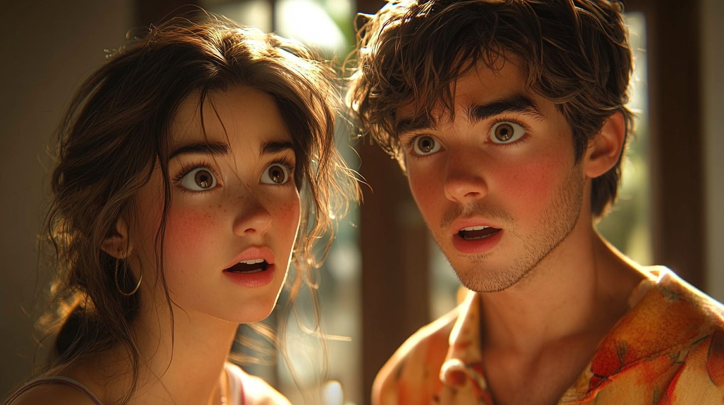 Ein naher Blick auf die Verbindung durch Körpersprache.