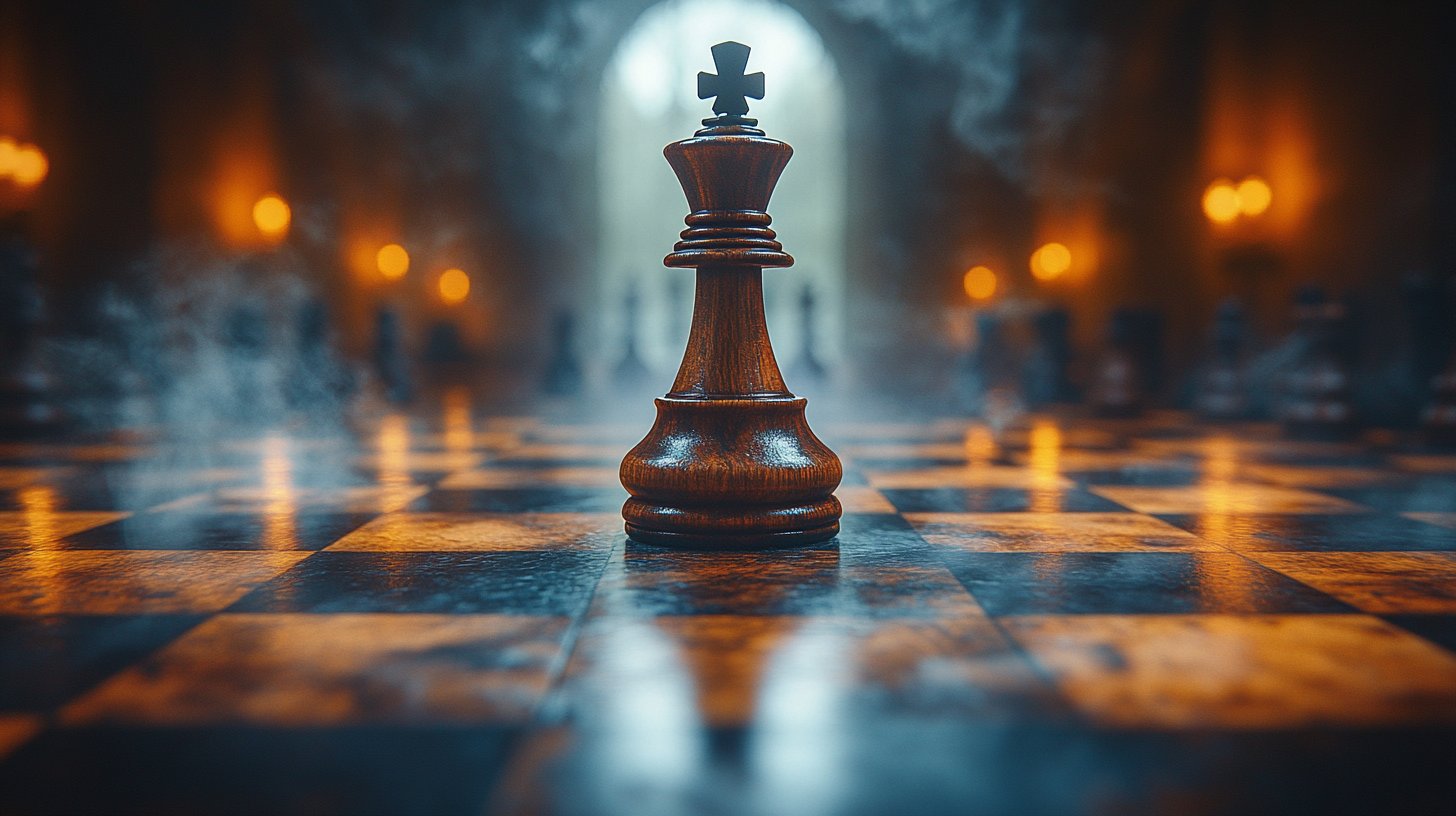 Un échiquier illustrant le contrôle stratégique.