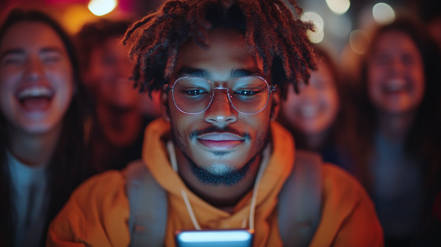 Er zeigt kein echtes Interesse