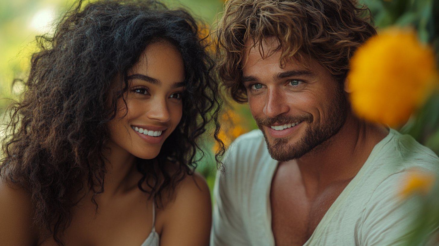 Wie du Interesse zeigst, charmant und lässig