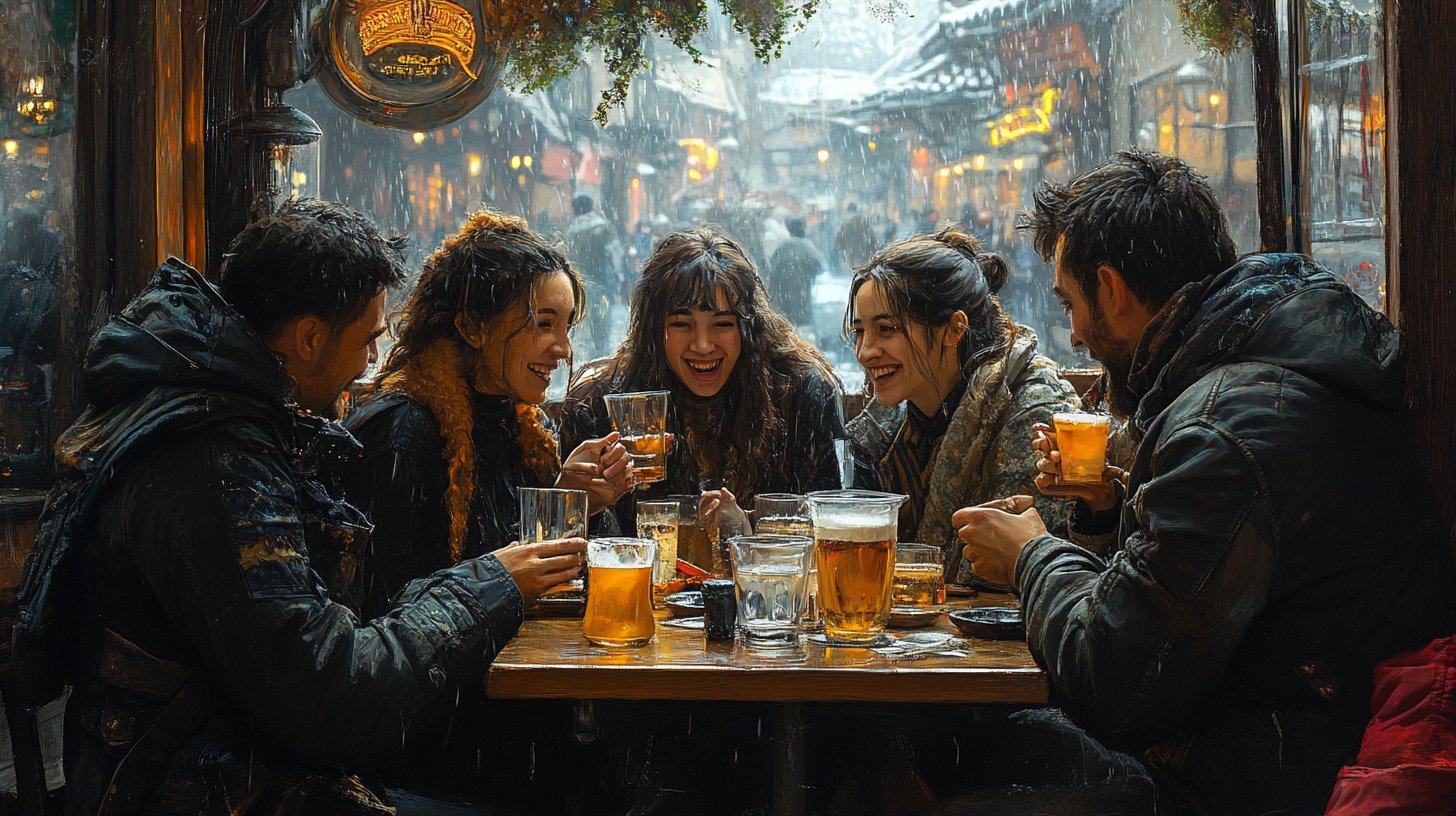 Él busca contacto con amigos en común