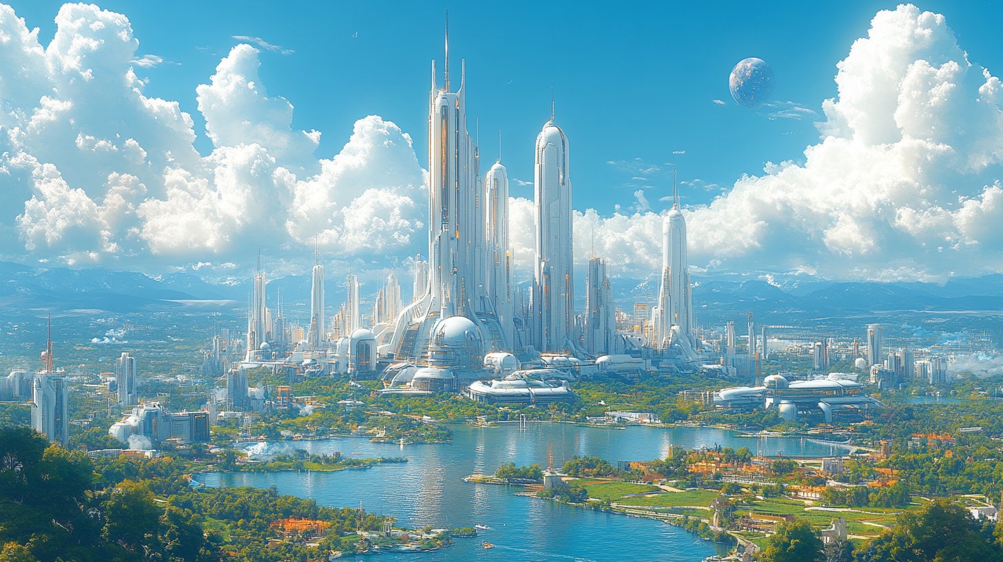 Una plantita rompe la tierra, rodeada de verde vibrante.