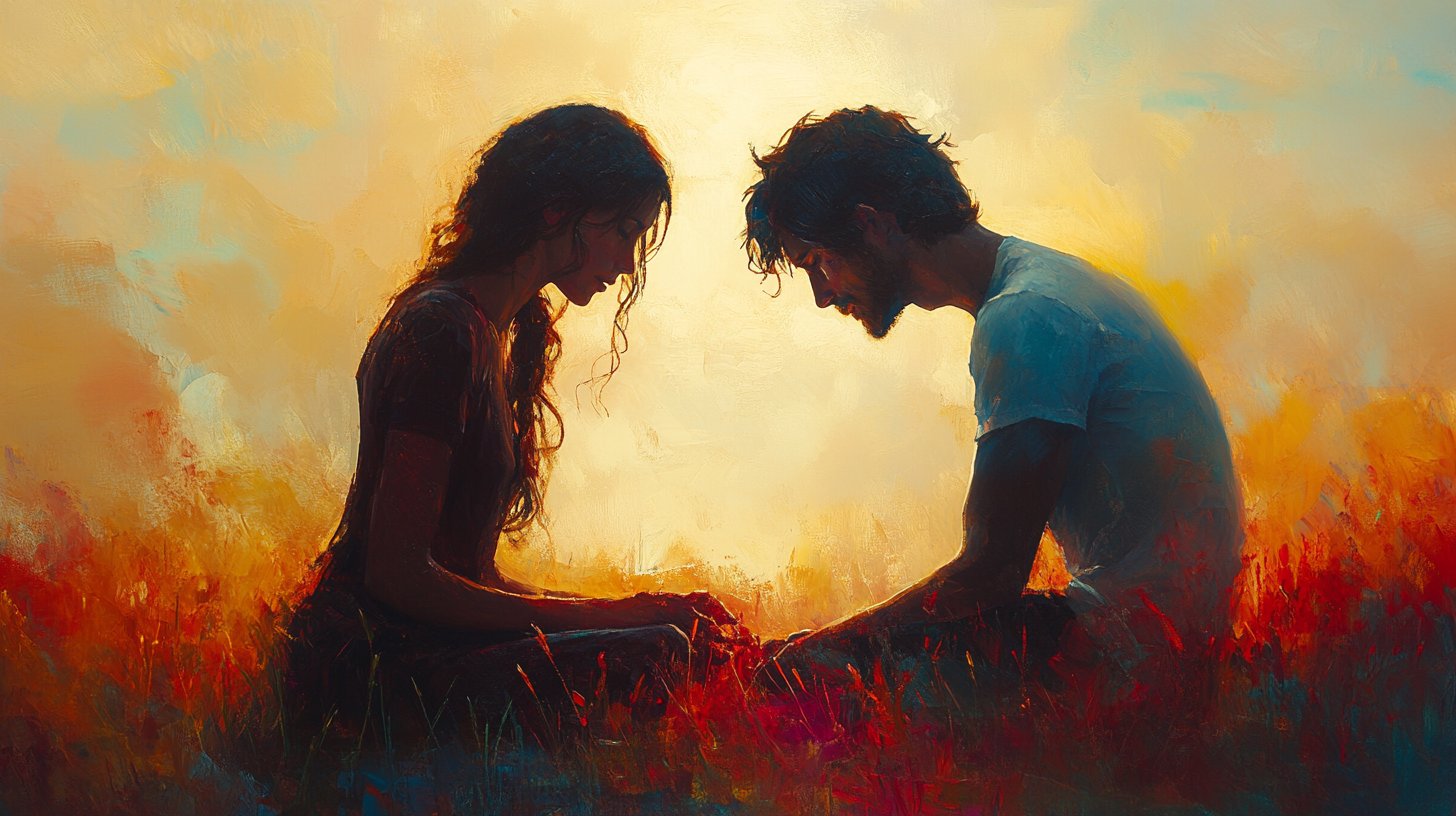 Ein Freund unterstützt den anderen mit Mitgefühl.