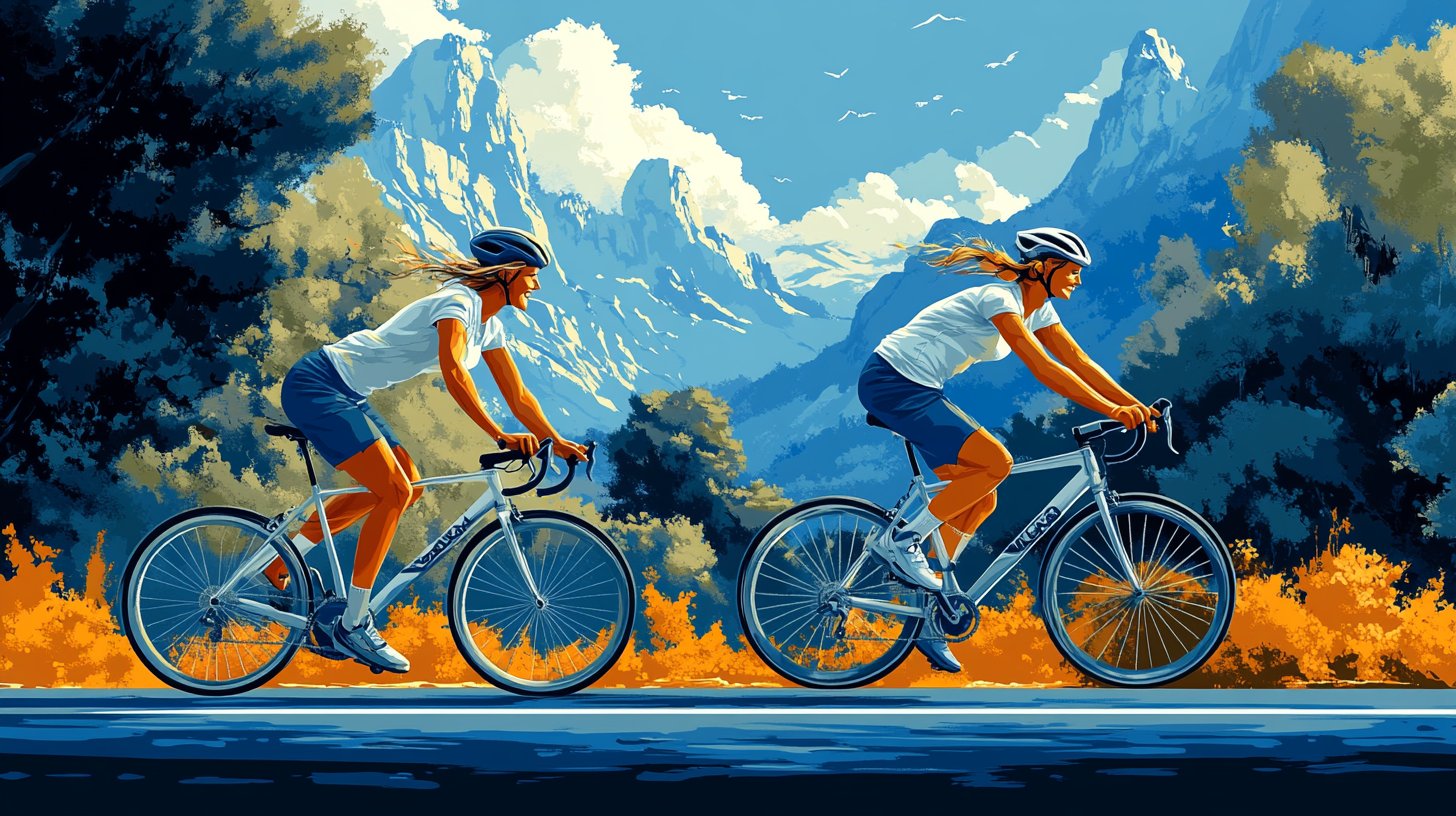 Sportliche Aktivitäten für zwei