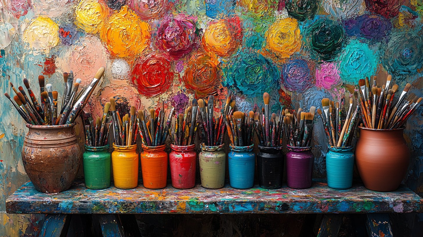 Kreative Hobbys zur Entfaltung