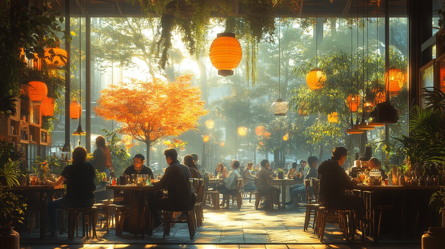 Diversity in cozy settings.