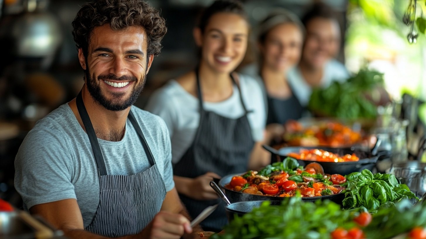 Eine Gruppe von Freunden genießt gemeinsame Aktivitäten und Erlebnisse.