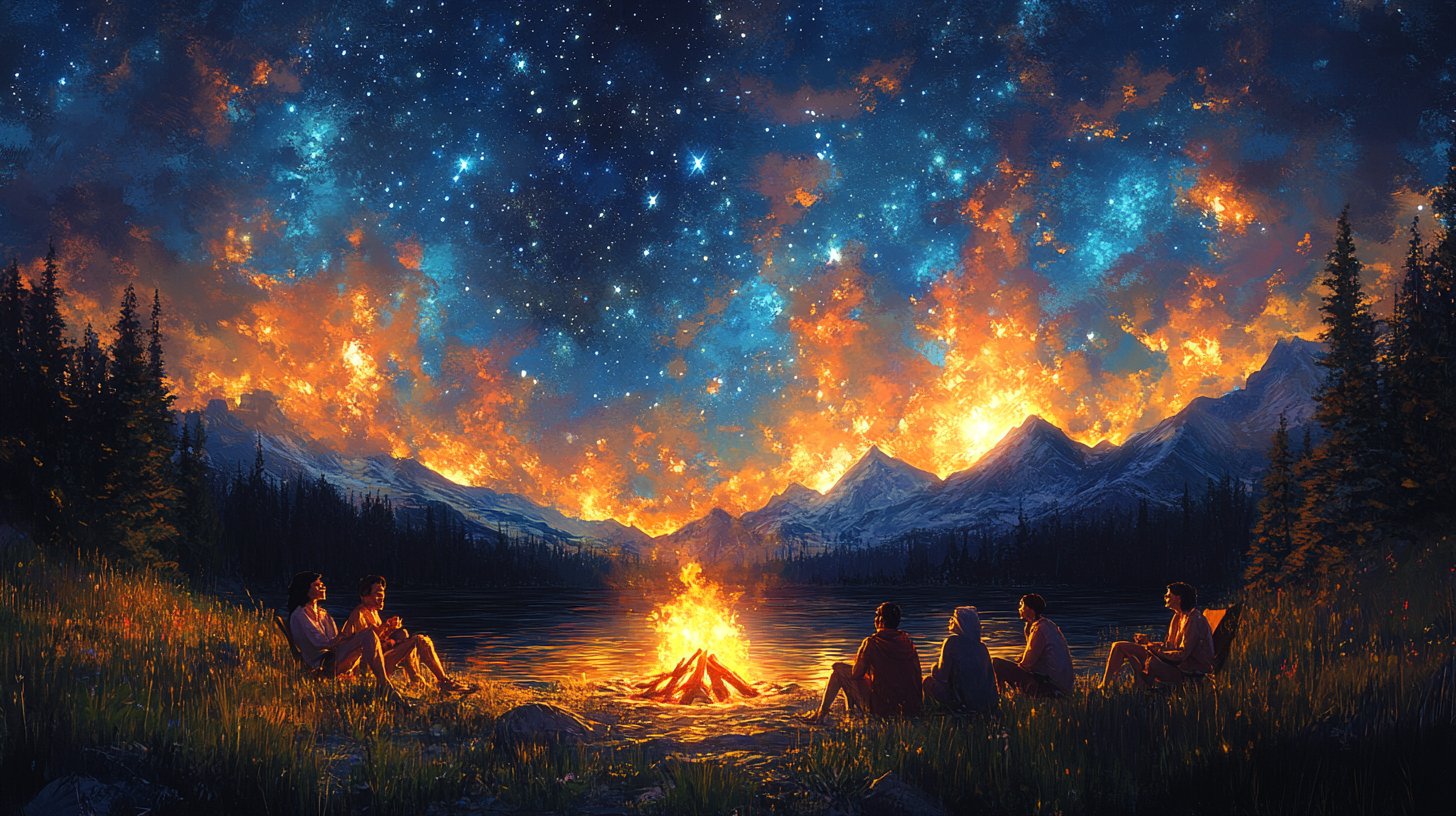 A couple discussing dreams over coffee in an intimate setting.