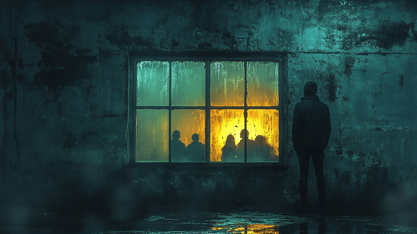 Isolation von Freunden und Familie