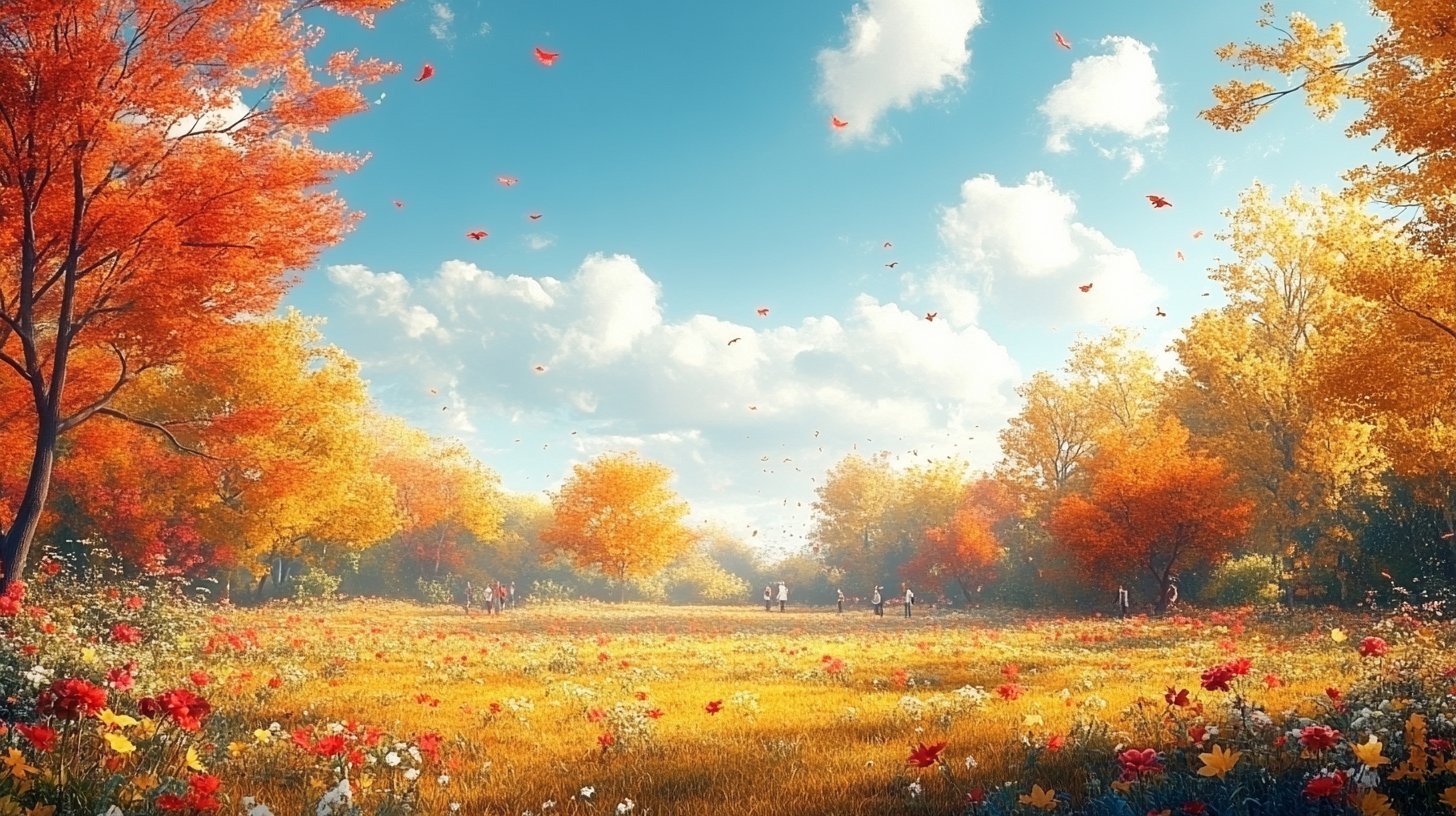 Des amis riant dans un parc ensoleillé, célébrant le présent.