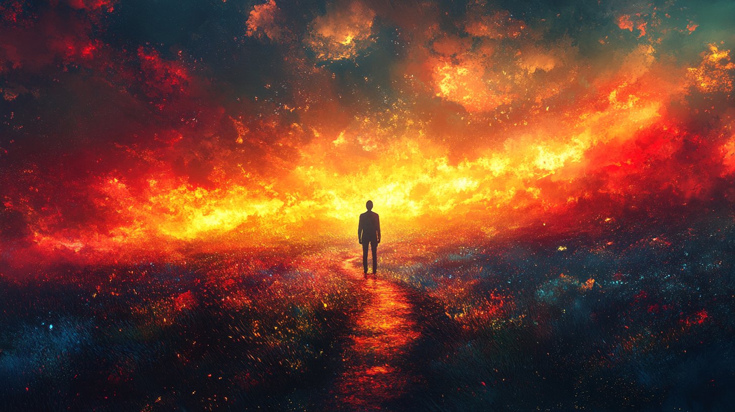 Une personne à un carrefour découvrant de nouvelles opportunités.