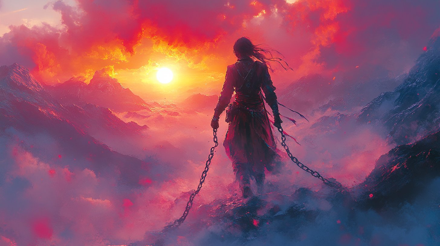 Ein Mann überschreitet Grenzen und symbolisiert ungenutztes Potenzial.