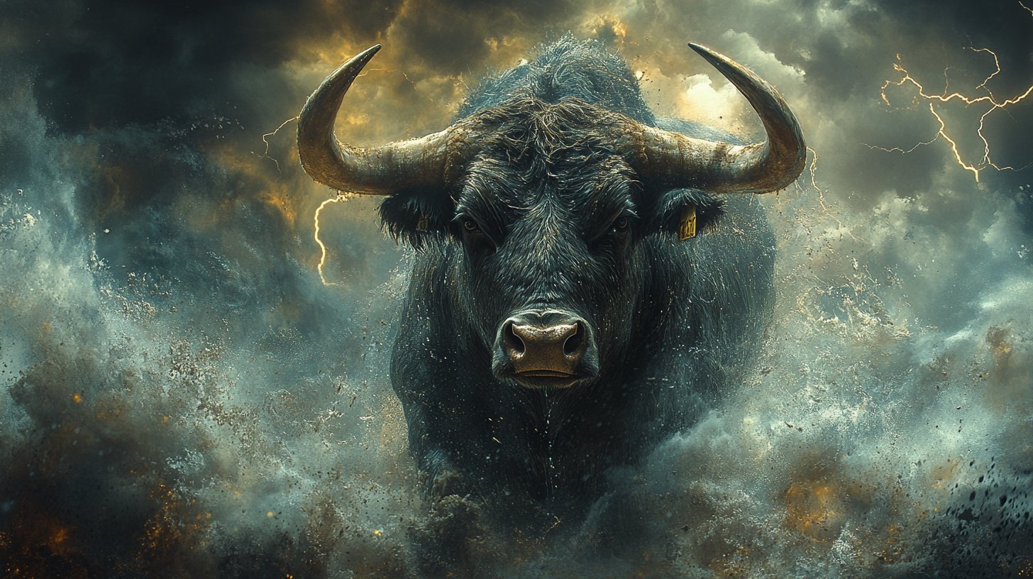 Stier: Der Fels in der Brandung