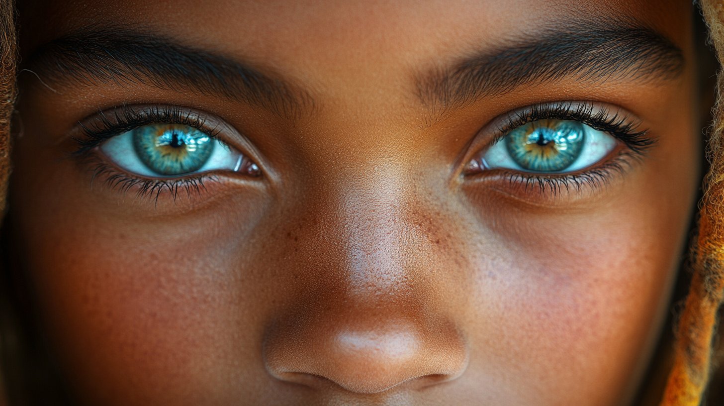 Una imagen que muestra alegría, tristeza y curiosidad en los ojos.