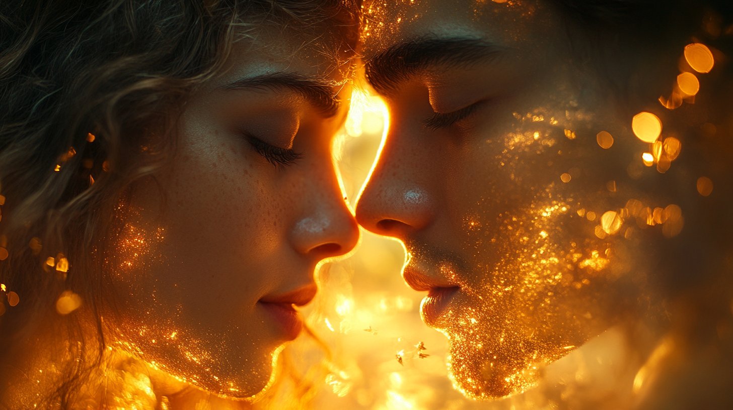 Die Kraft der Augen in Seelenverbindungen