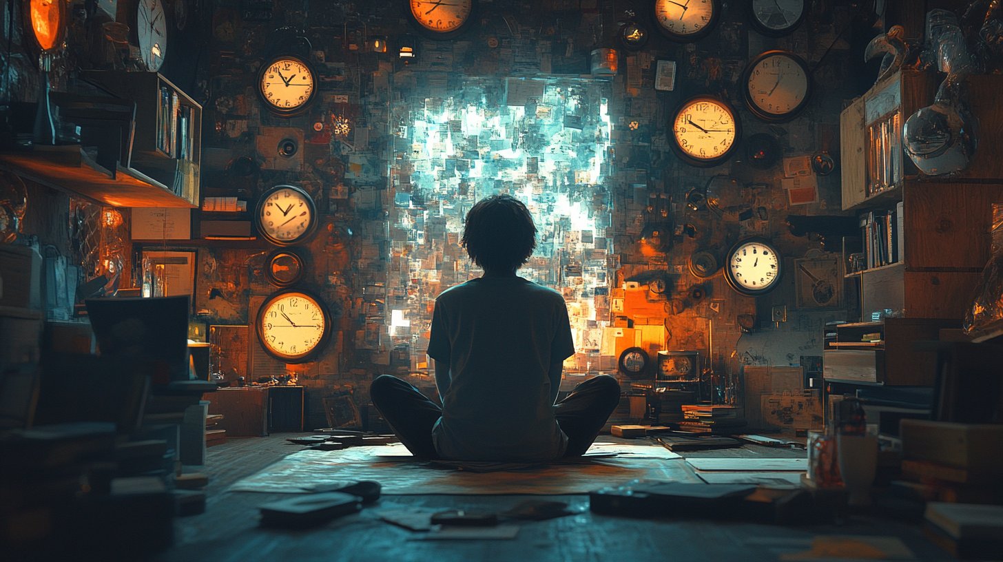 A calm scene illustrating the impact of daily choices.