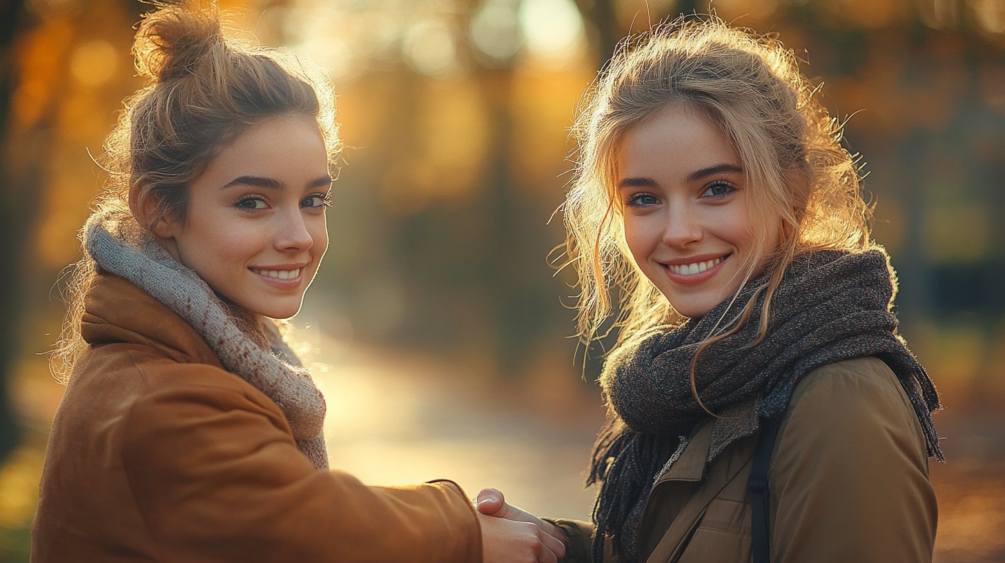 Close-up of a couple holding hands, filled with warmth and appreciation in a cozy setting.