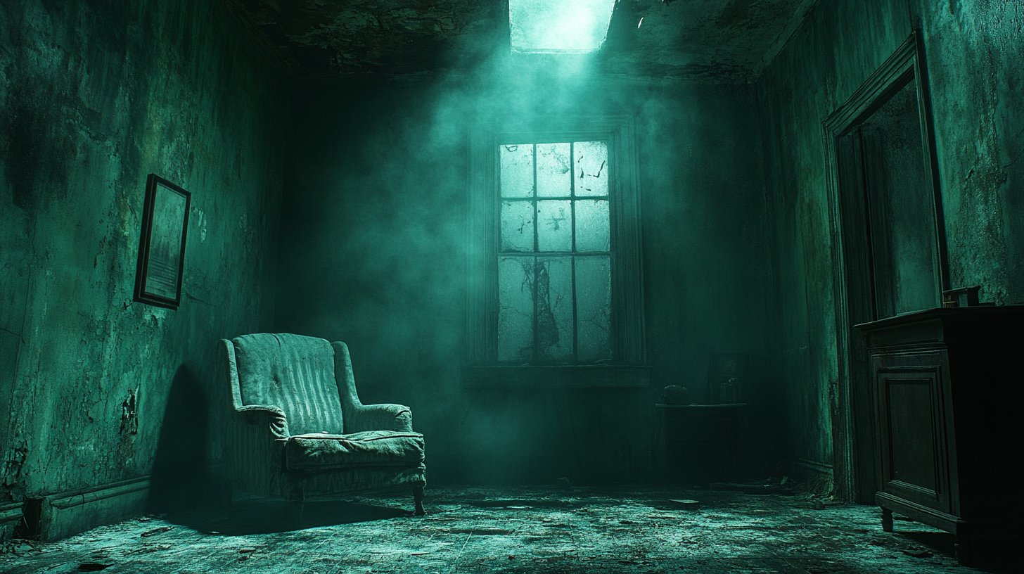 Ein schwach beleuchteter Raum zeigt subtile Gesten und Ausdrucke, die frühe Anzeichen von Manipulation verraten.