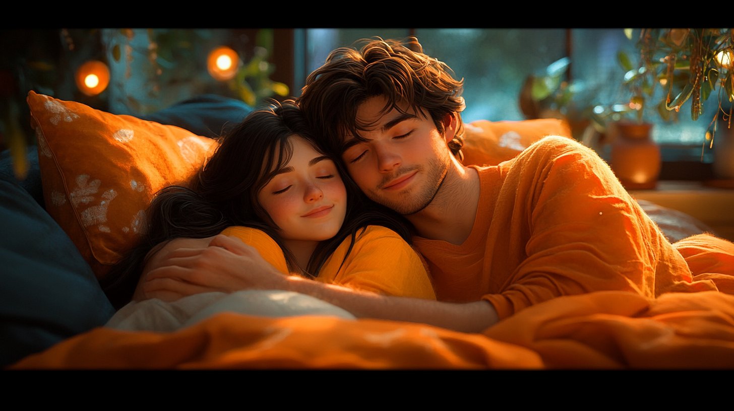 Die perfekte Position für innige Nähe