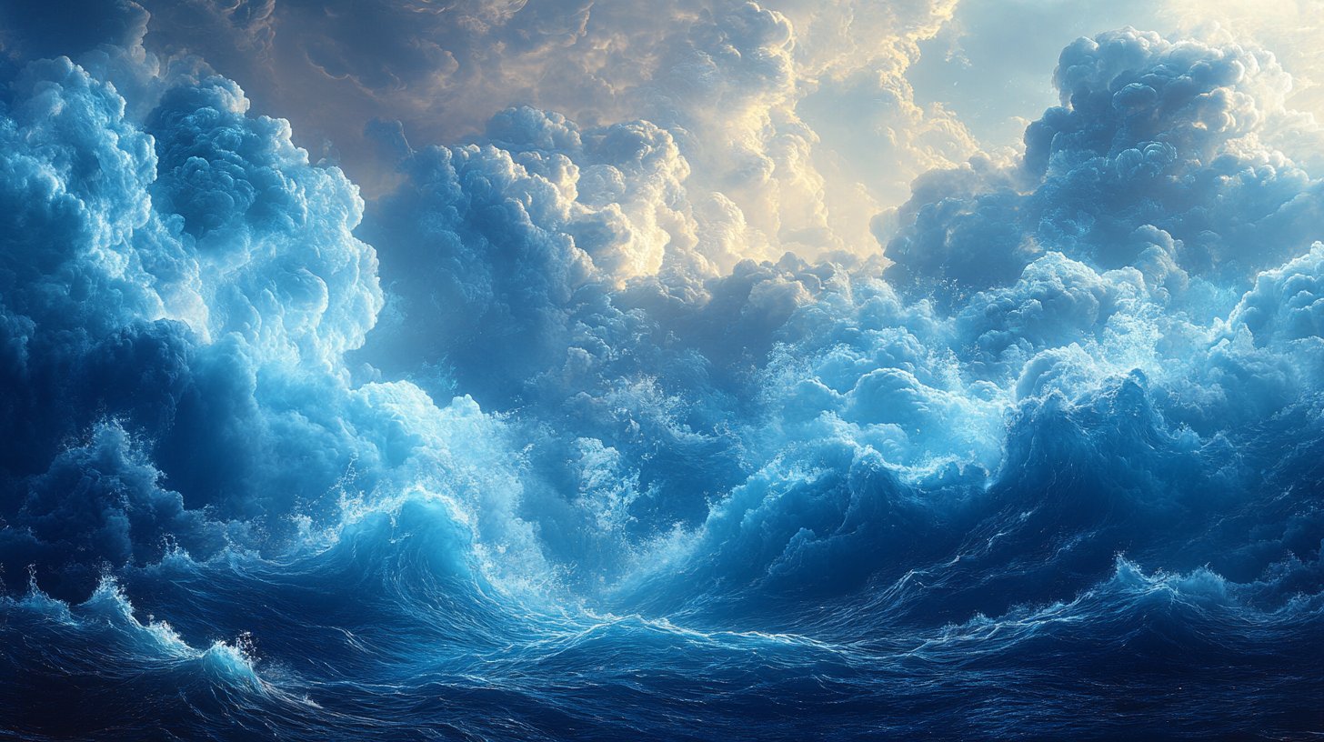 Zarte Gefühle in einer Ätherischen Wasser- und Luftmischung.