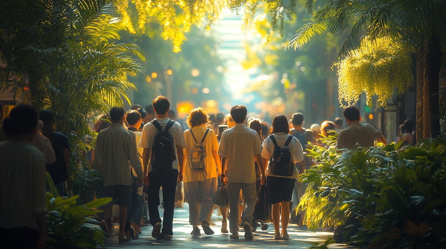 Les gens montrent respect et bienveillance dans des interactions quotidiennes.