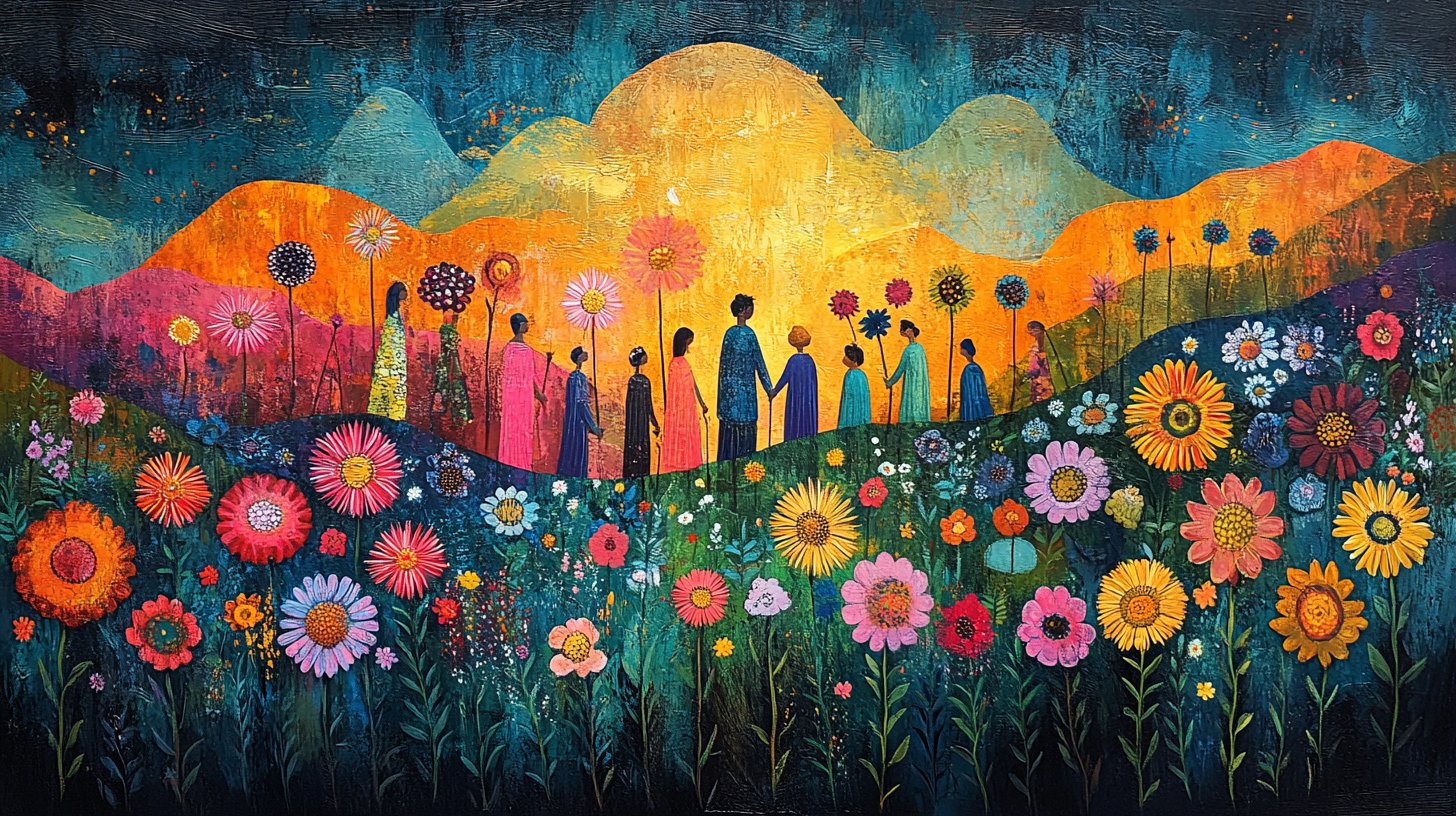 Gemeinsames Wachstum und Spaß