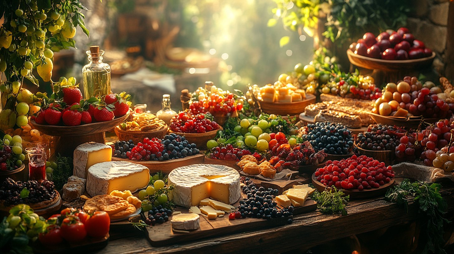 Delights for the palate and senses