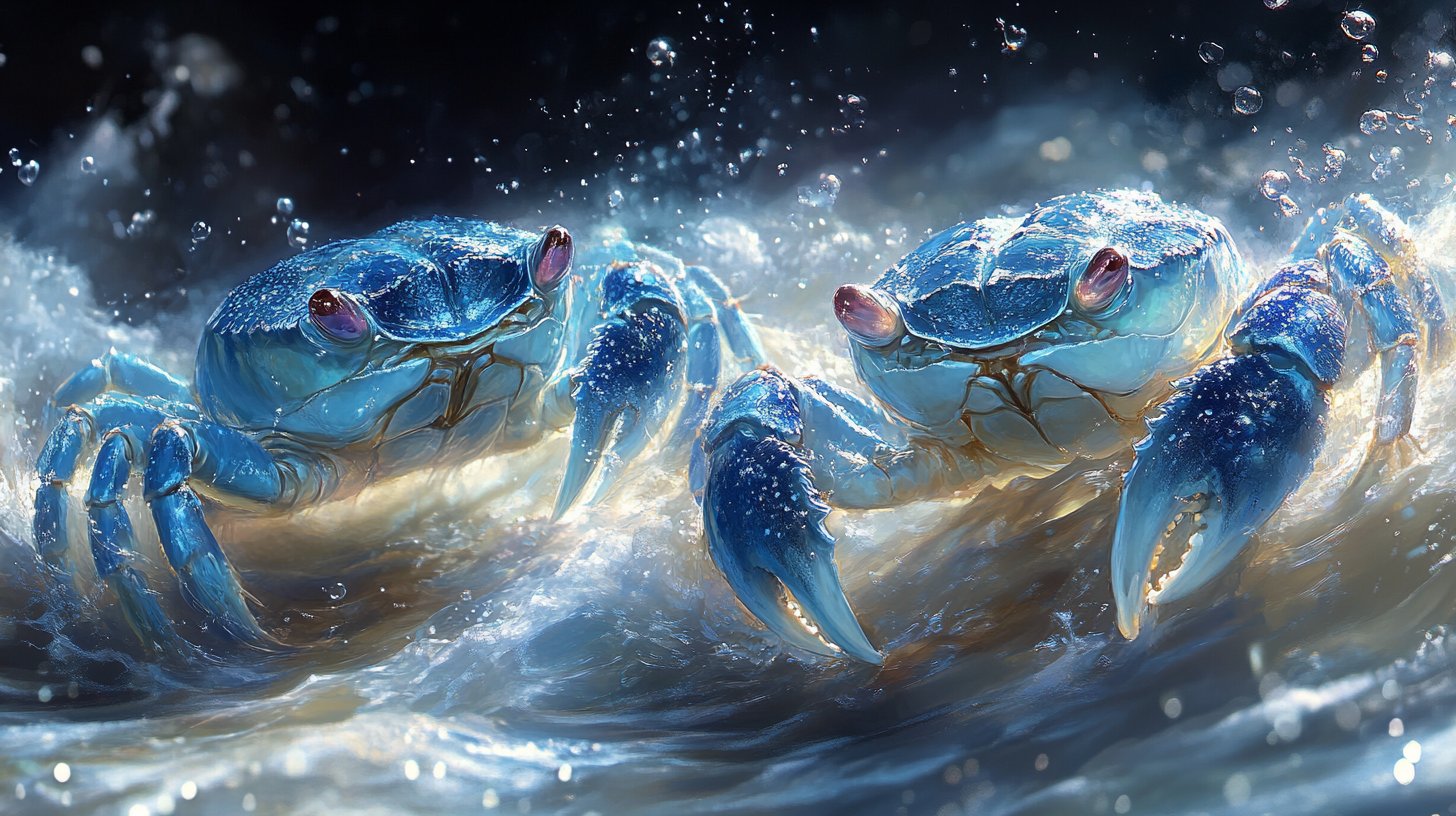 Die treuen Wasserzeichen: Krebs und Skorpion