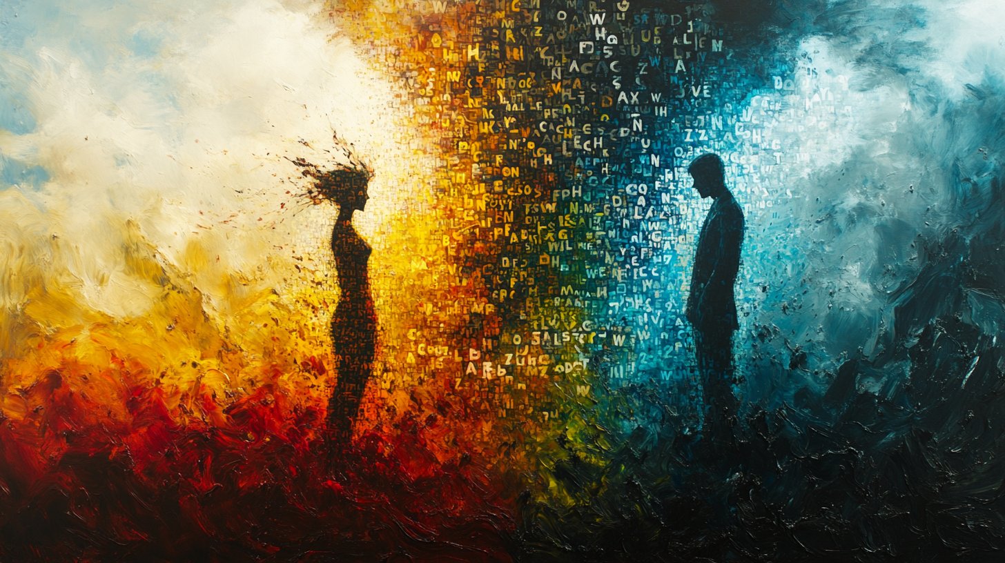 El contraste entre palabras y acciones