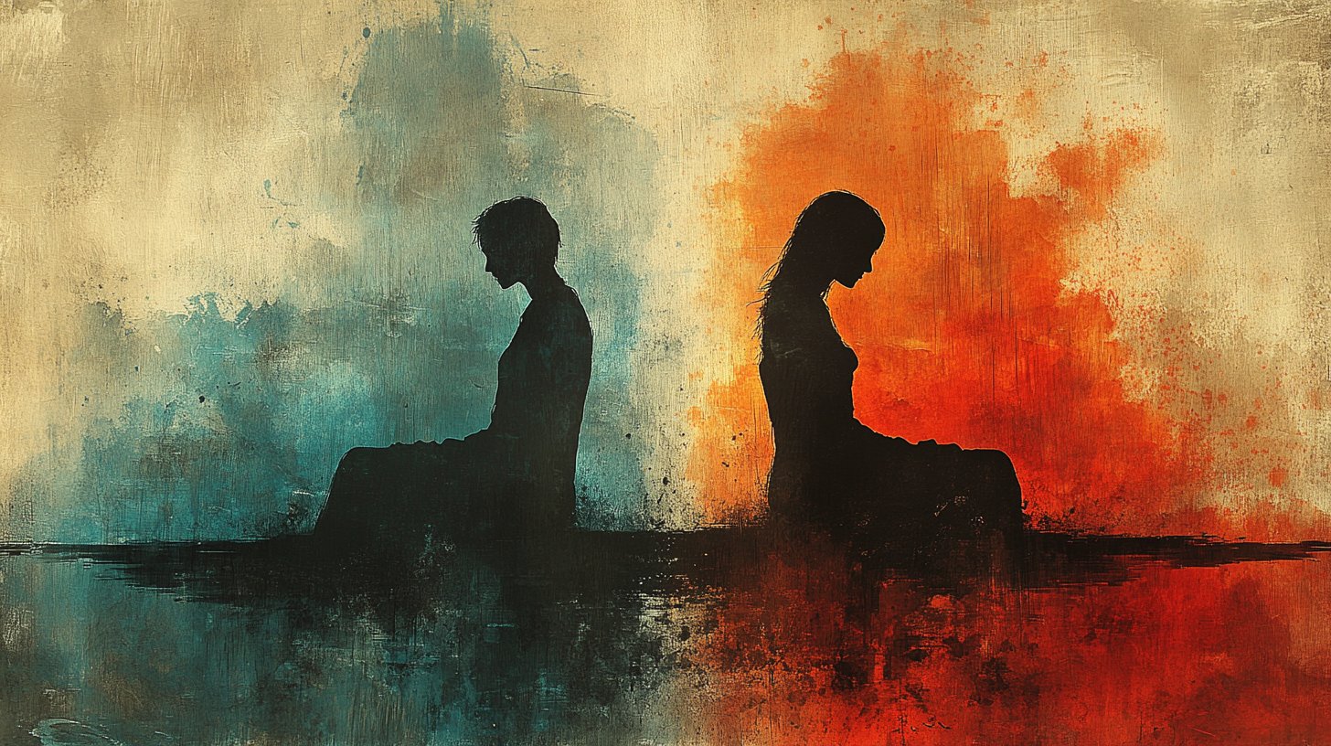 Il simbolo della mancanza di comunicazione nelle relazioni.