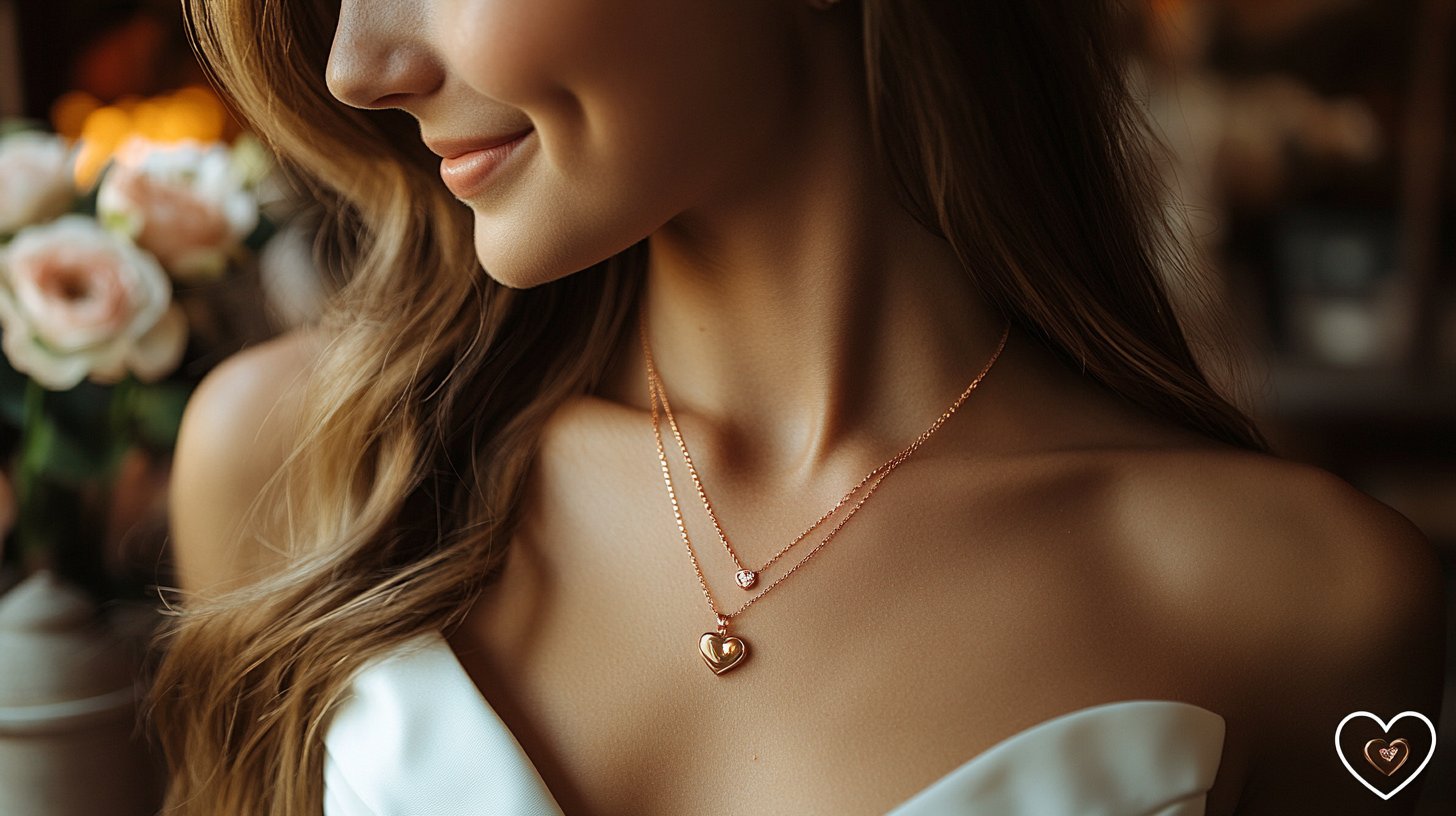 Nahaufnahme von handgemachten, personalisierten Geschenken, umgeben von Blumen.