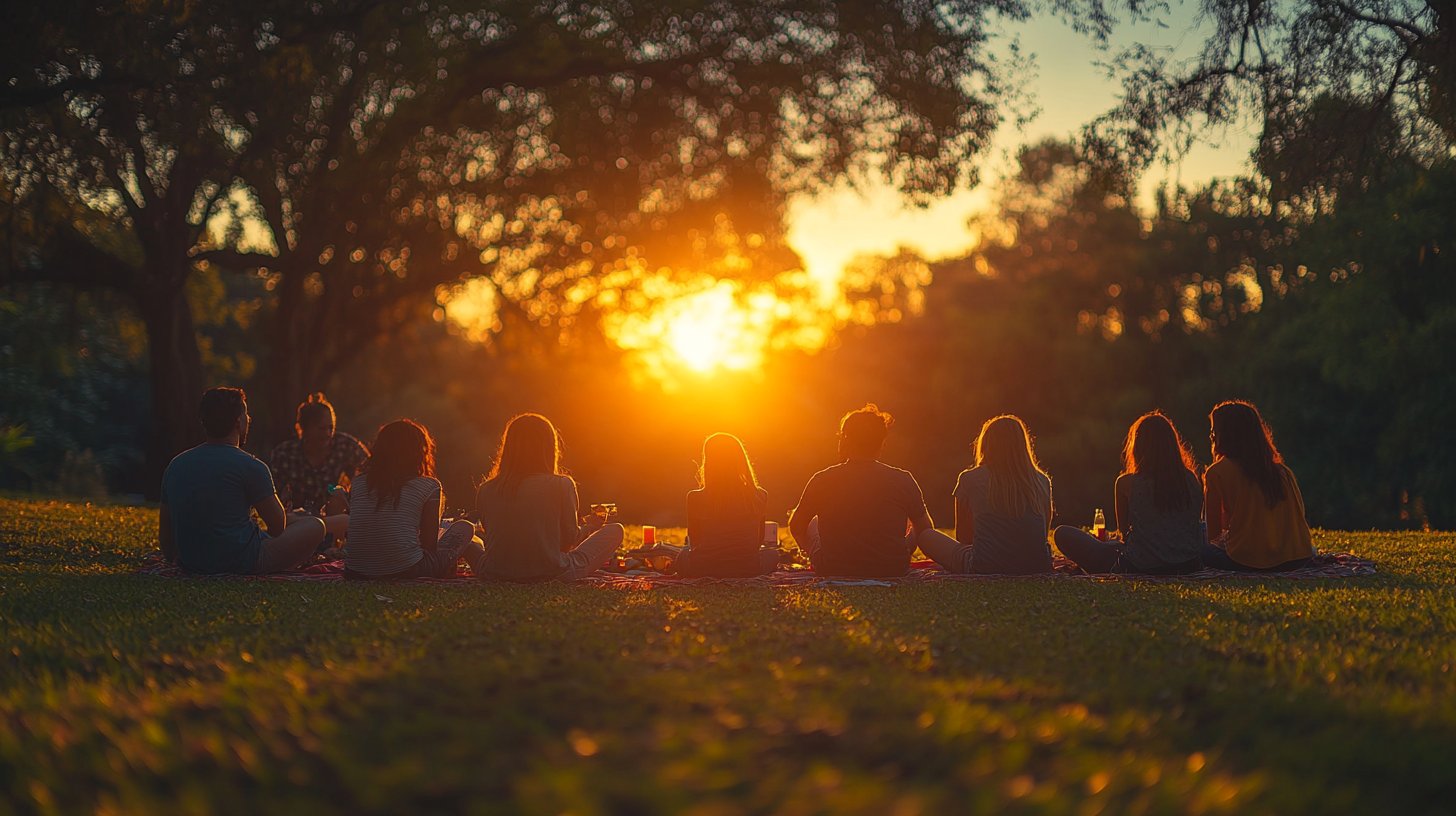 Goditi la vita con le persone giuste