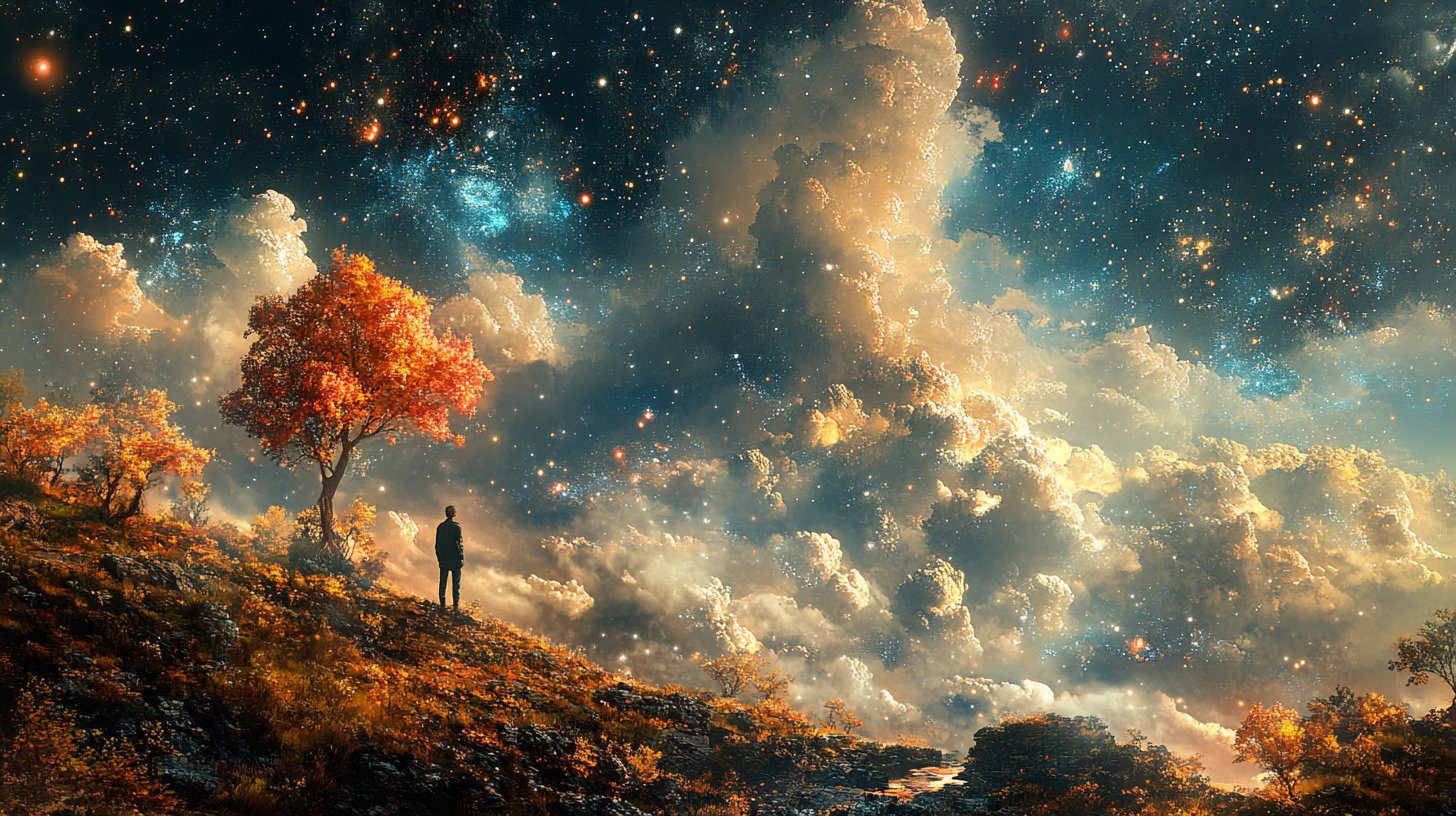 Taurus und Aquarius, eine Darstellung ihrer divergierenden Welten.