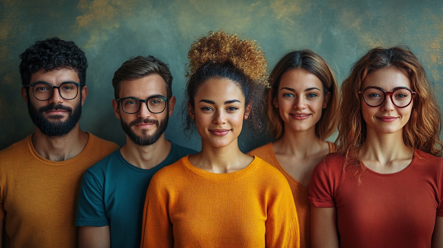 Un grupo diverso de personas muestra respeto y comprensión.