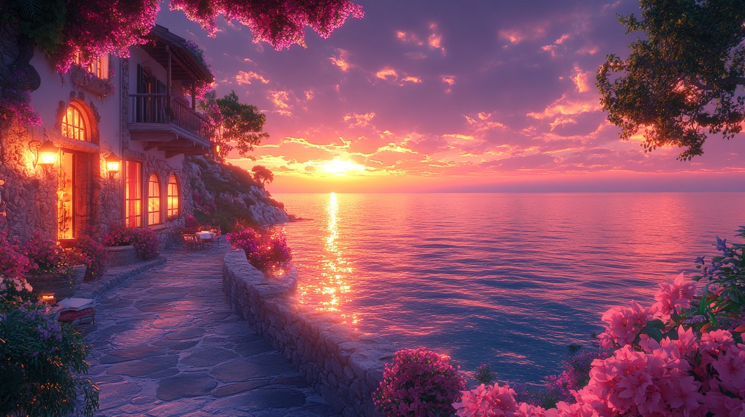 Un luogo romantico per conversazioni significative.