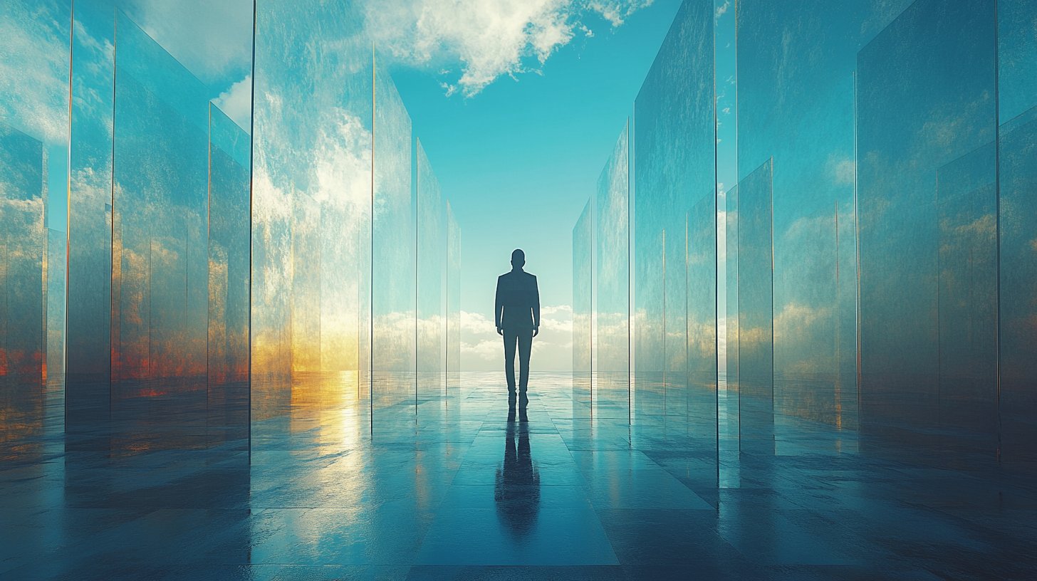 Stark und selbstbewusst hinter transparenten Wänden.