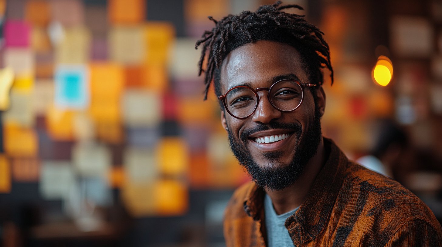 He talks about the future