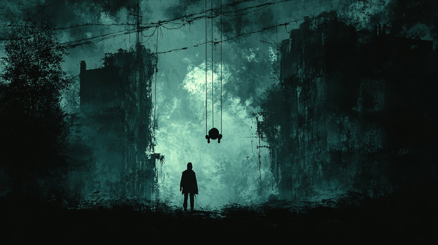 Rappresentazione della manipolazione emotiva come una marionetta sotto un'influenza invisibile.