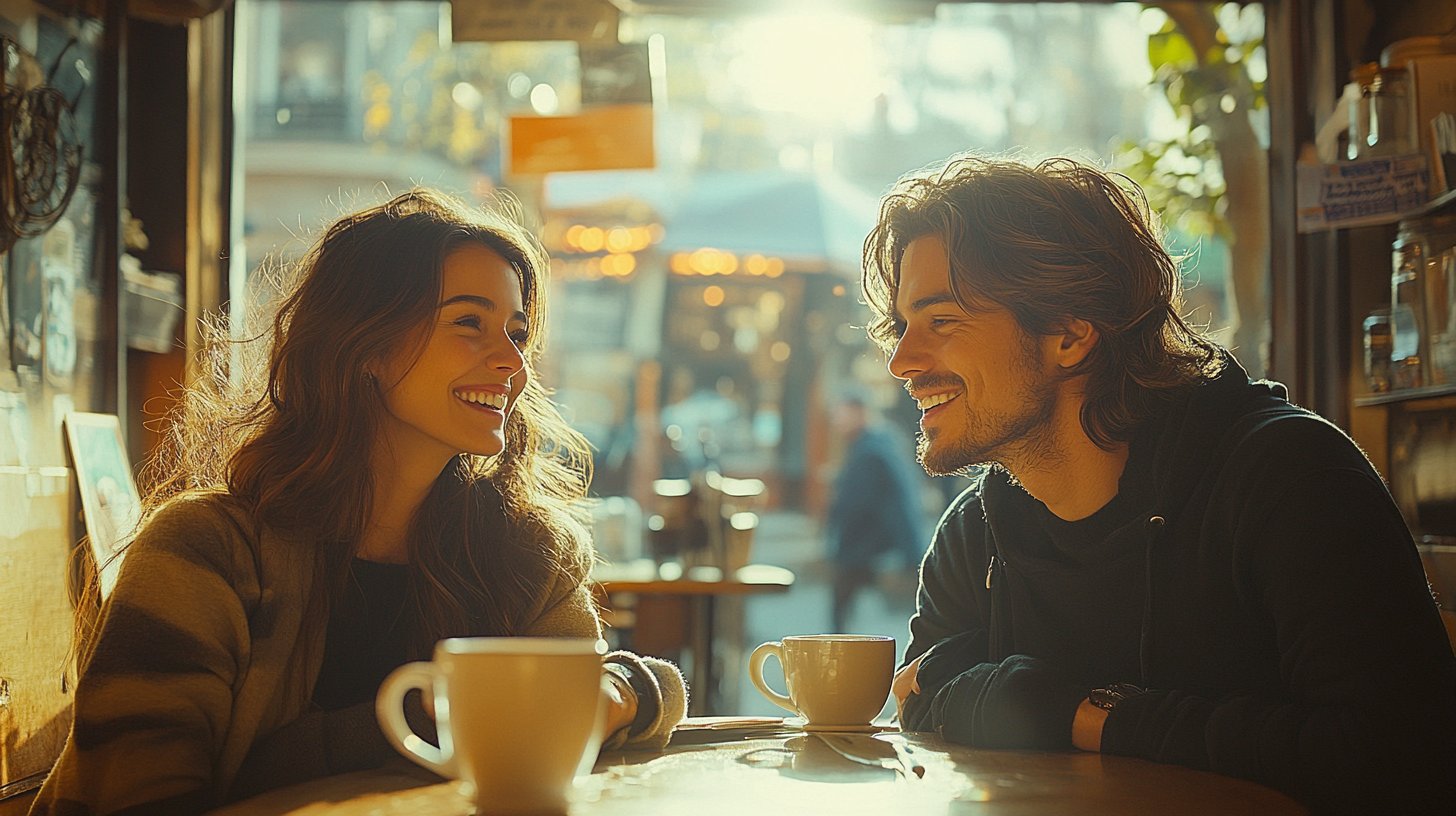 Er zeigt aktives Interesse an Ihrem Leben