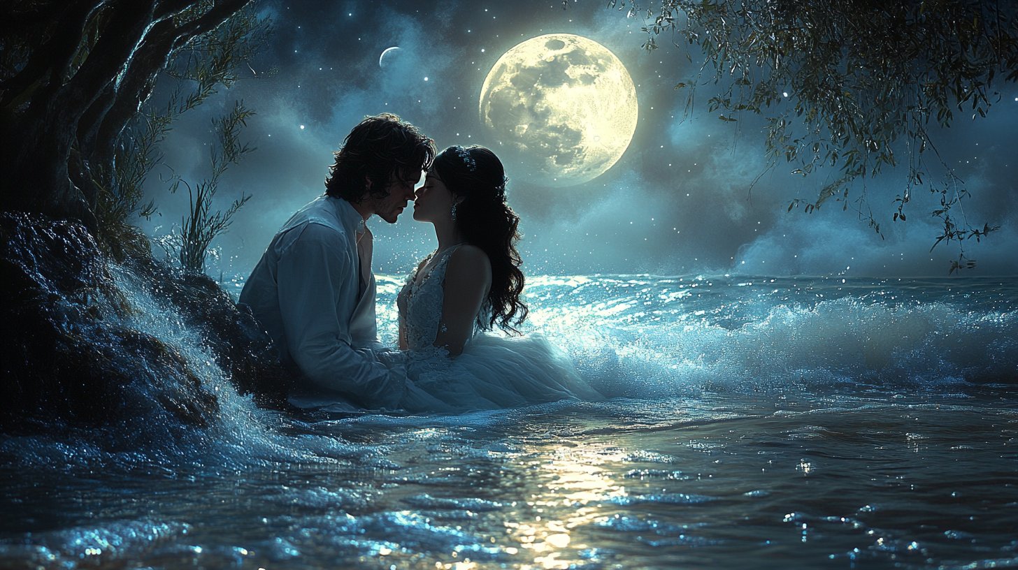 Scorpione e Pesci, profondamente immersi in emozioni.