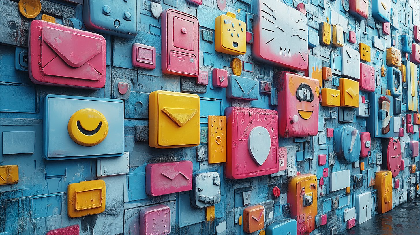 Kreatives Texten inspiriert durch Emojis und Gifs.