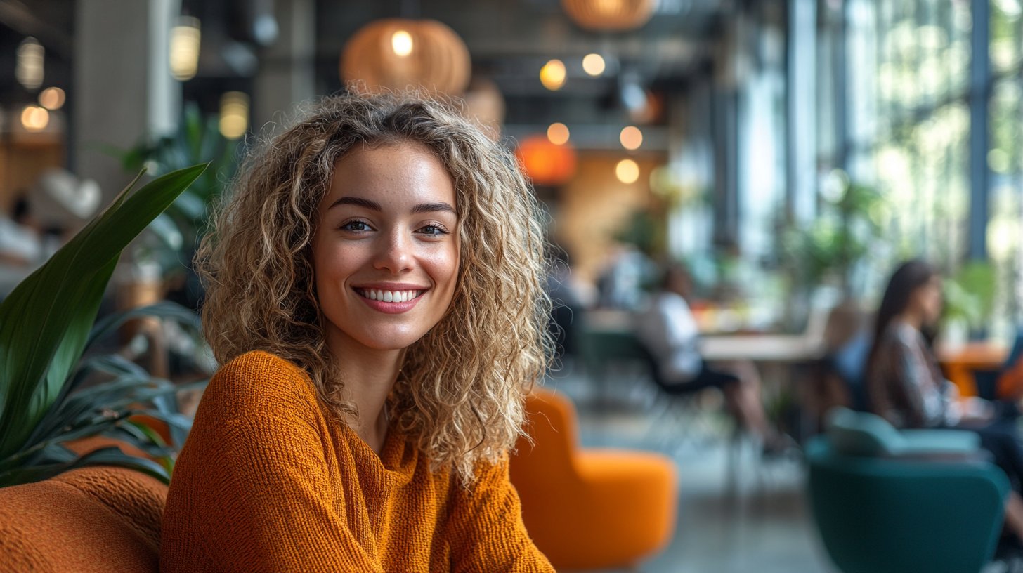 Des collègues échangent des plaisanteries et des sourires amusants.