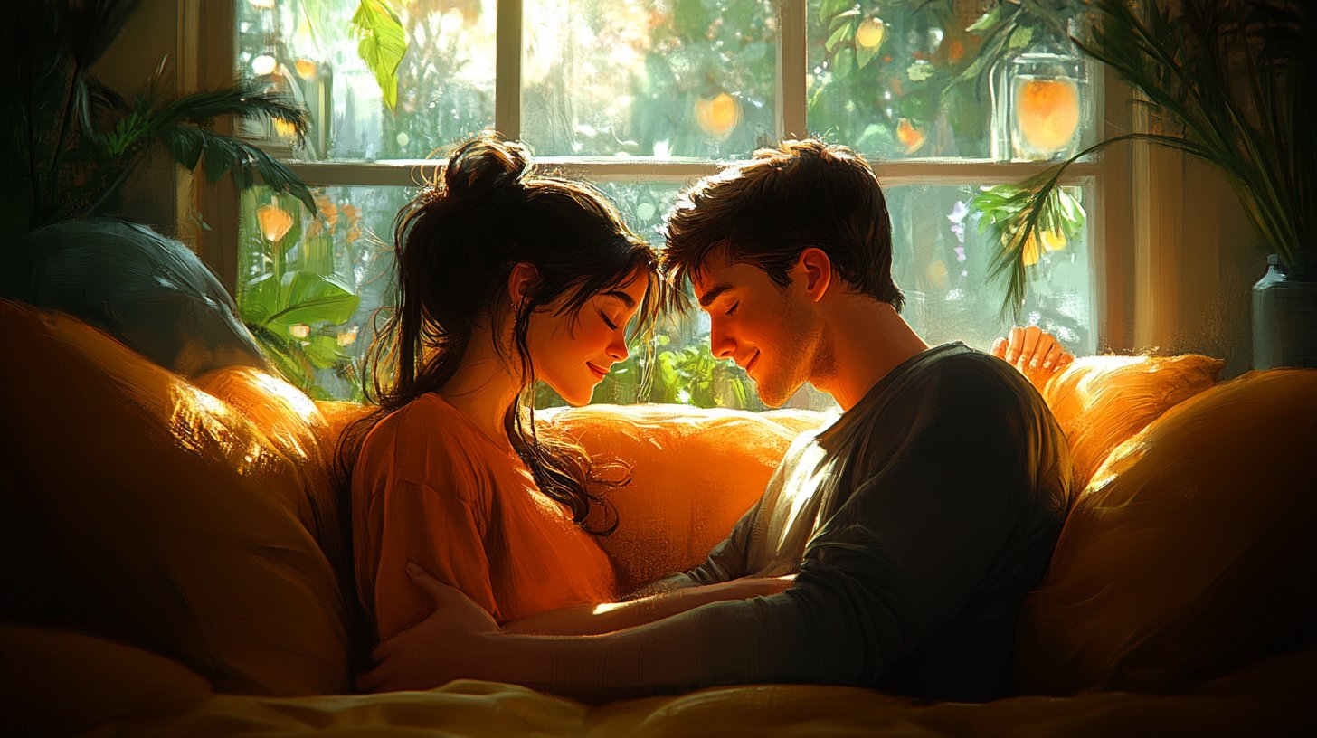 Las mejores posiciones para acurrucarse para parejas románticas