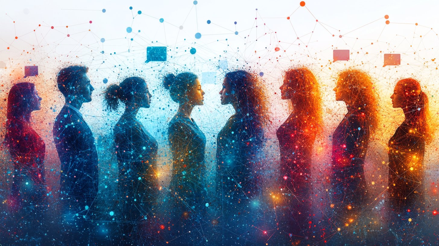 Digital communication: love at a distance.