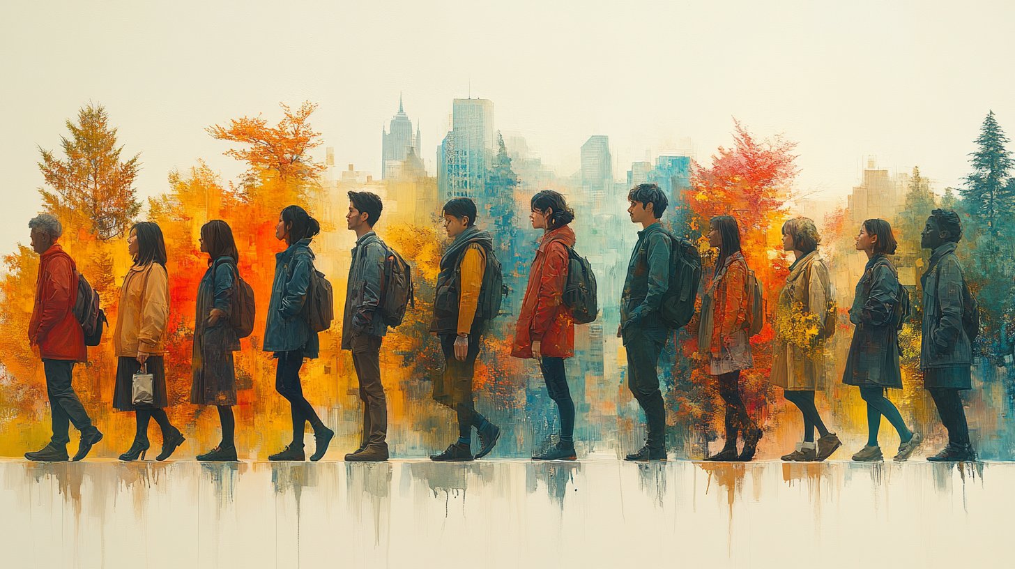 Der Mensch verändert sich ständig